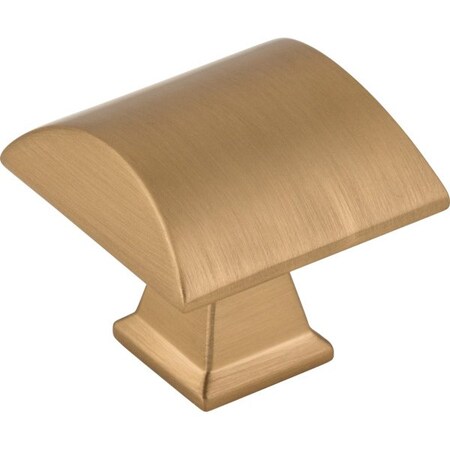 Jeffrey Alexander 1-1/4" Overall Length  Satin Bronze Roman Cabinet Knob 944SBZ